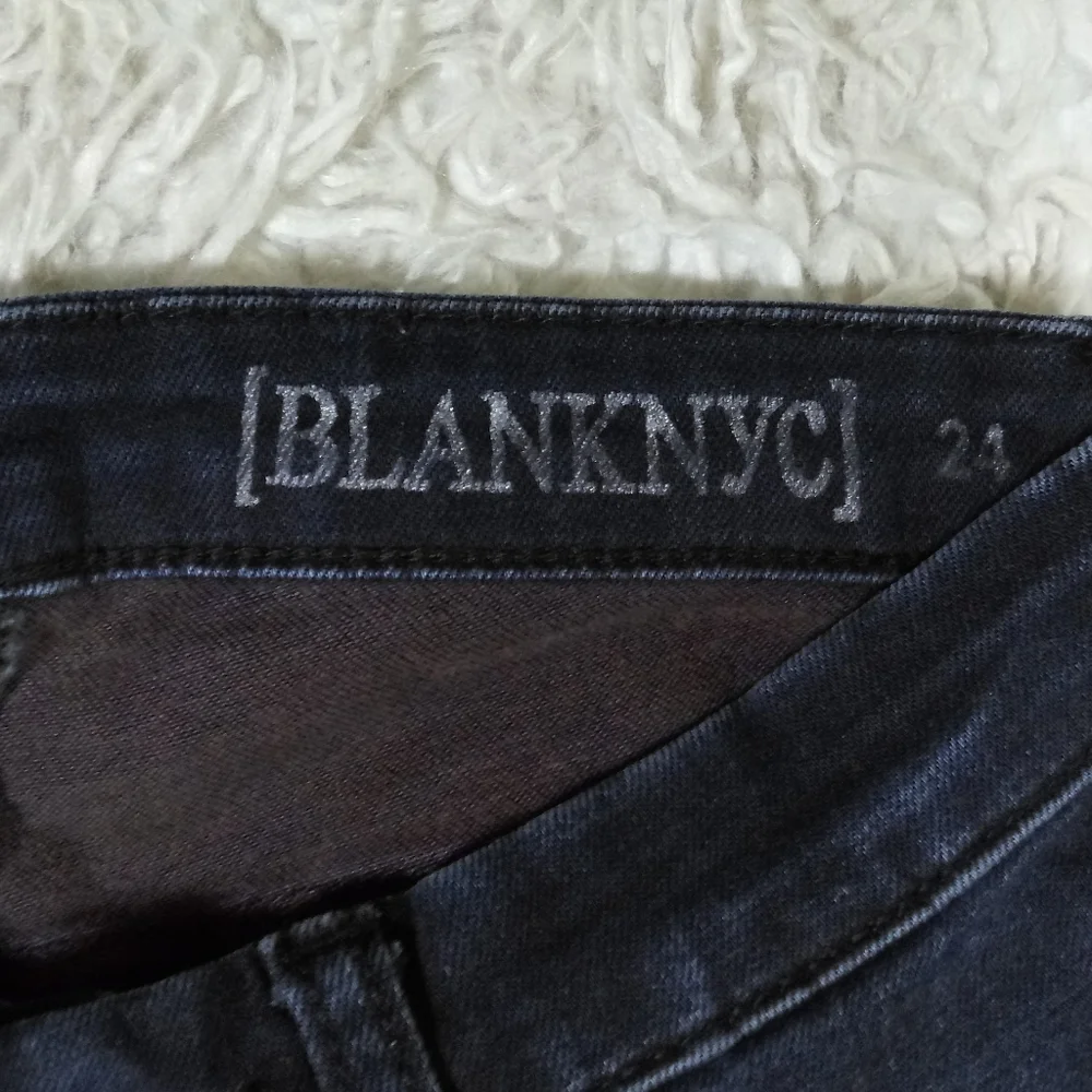 Blank NYC Dark Wash Low Rise Skinny Jeans